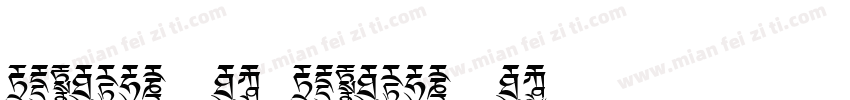 CIDFont F1和CIDFont F2字体转换